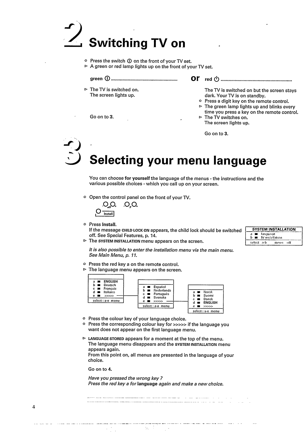 Philips 28PT845A manual 