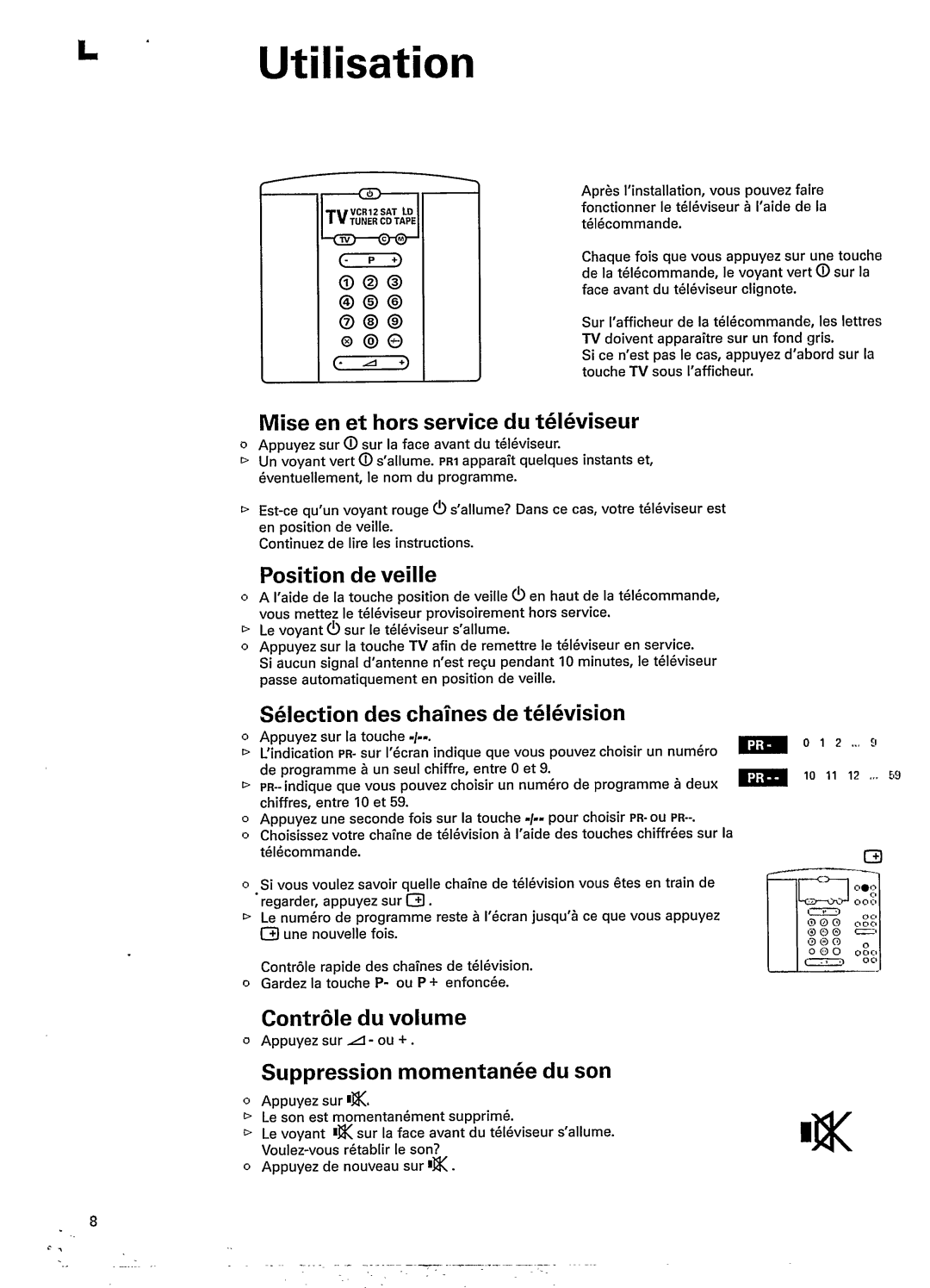 Philips 28PV5776 manual 