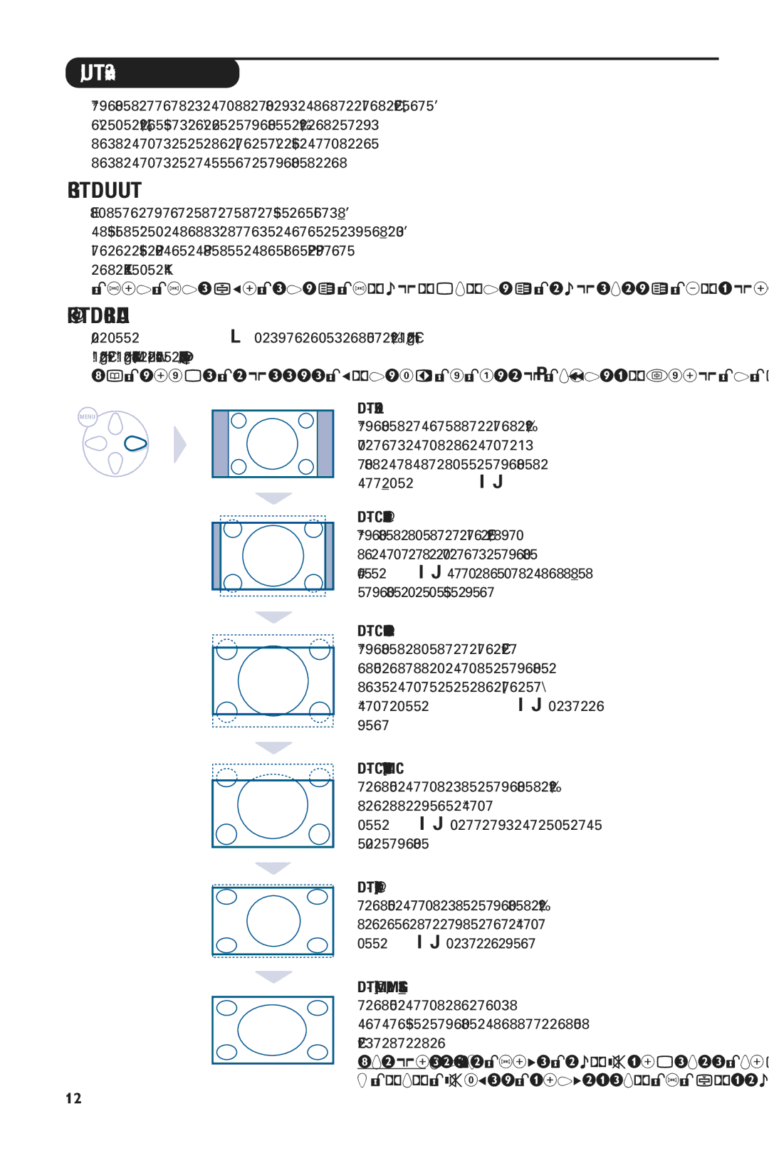 Philips 28PW6516/01 manual ÎÛÌÍˆËﬂ 16/9 