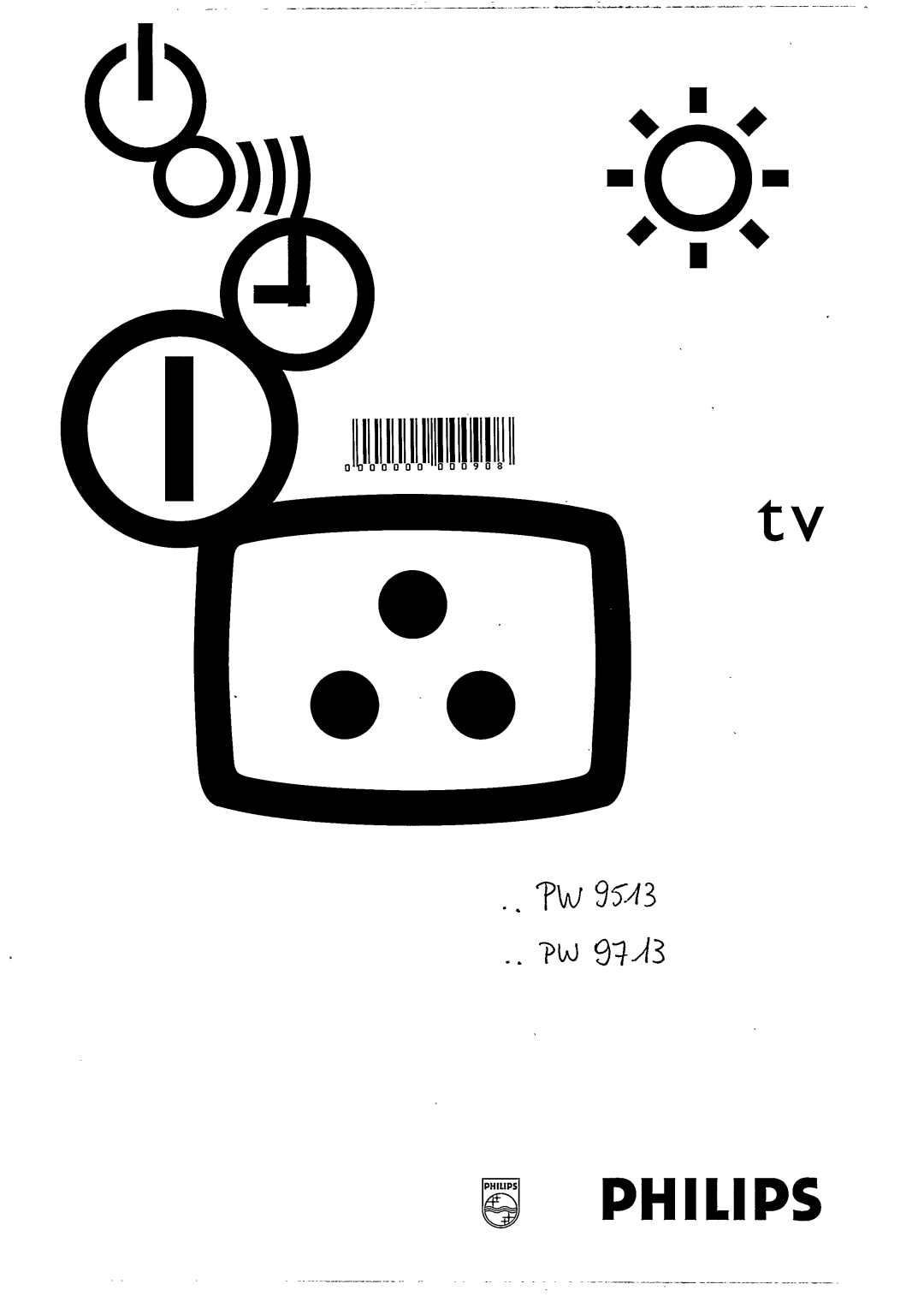 Philips 28PW9713, 28PW9513 manual 