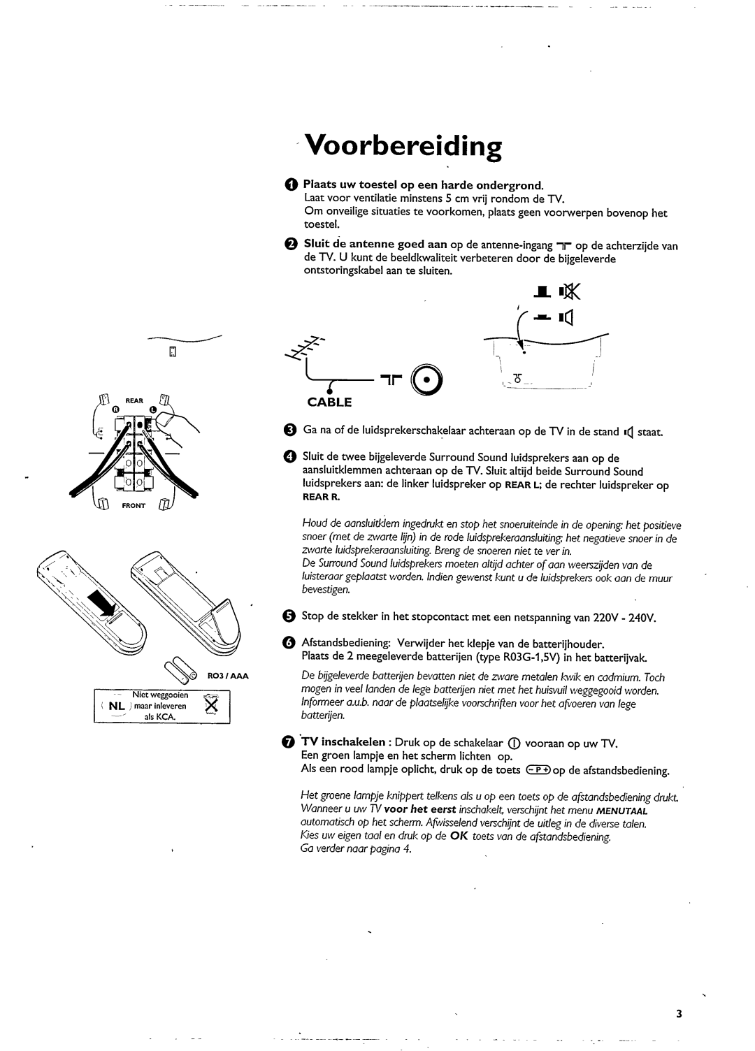 Philips 28PW9713, 28PW9513 manual 