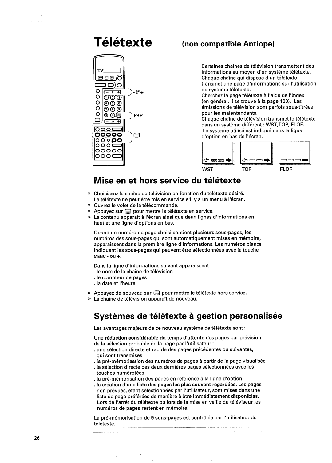 Philips 28PW962B manual 