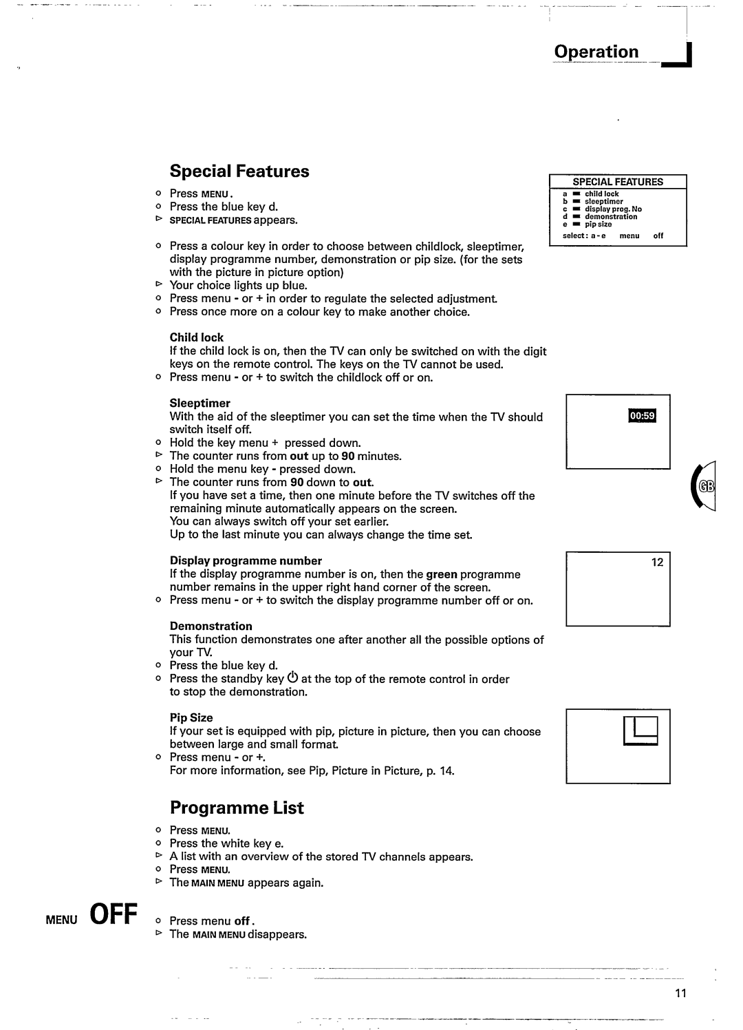 Philips 28SL5770 manual 