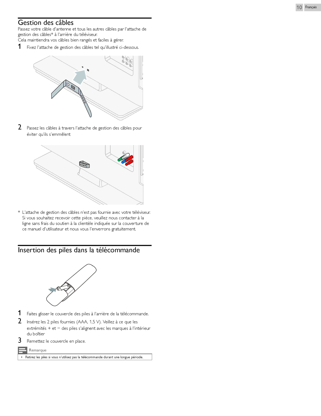 Philips 29PFL4908 user manual Français 