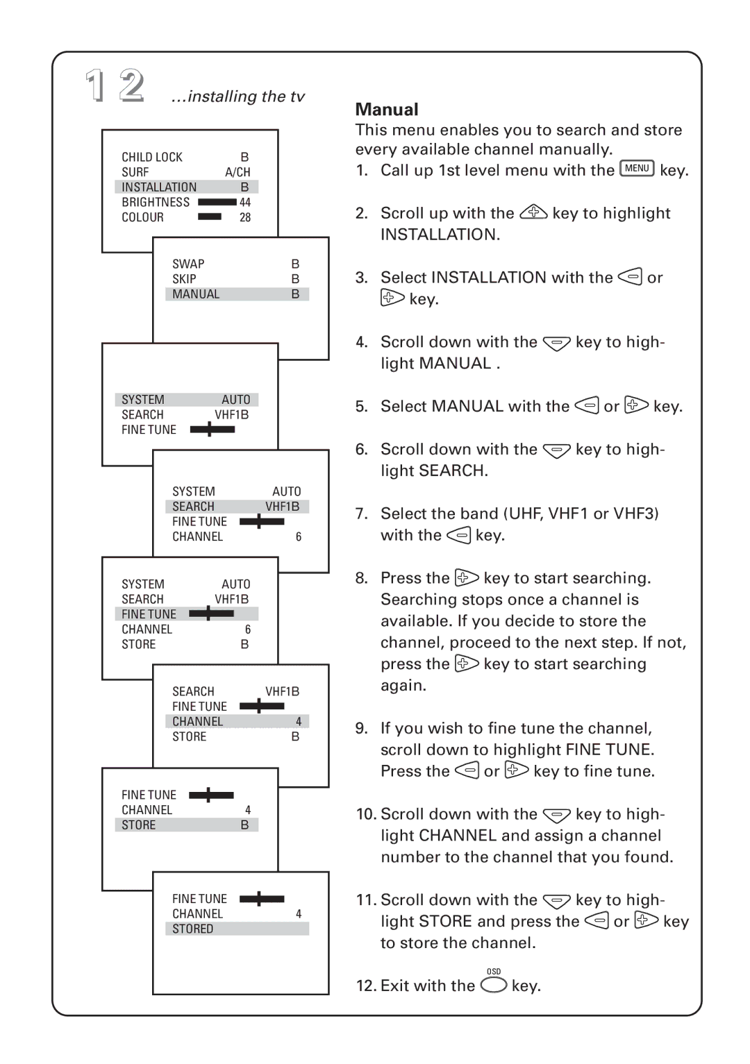 Philips 29PT instruction manual Manual 