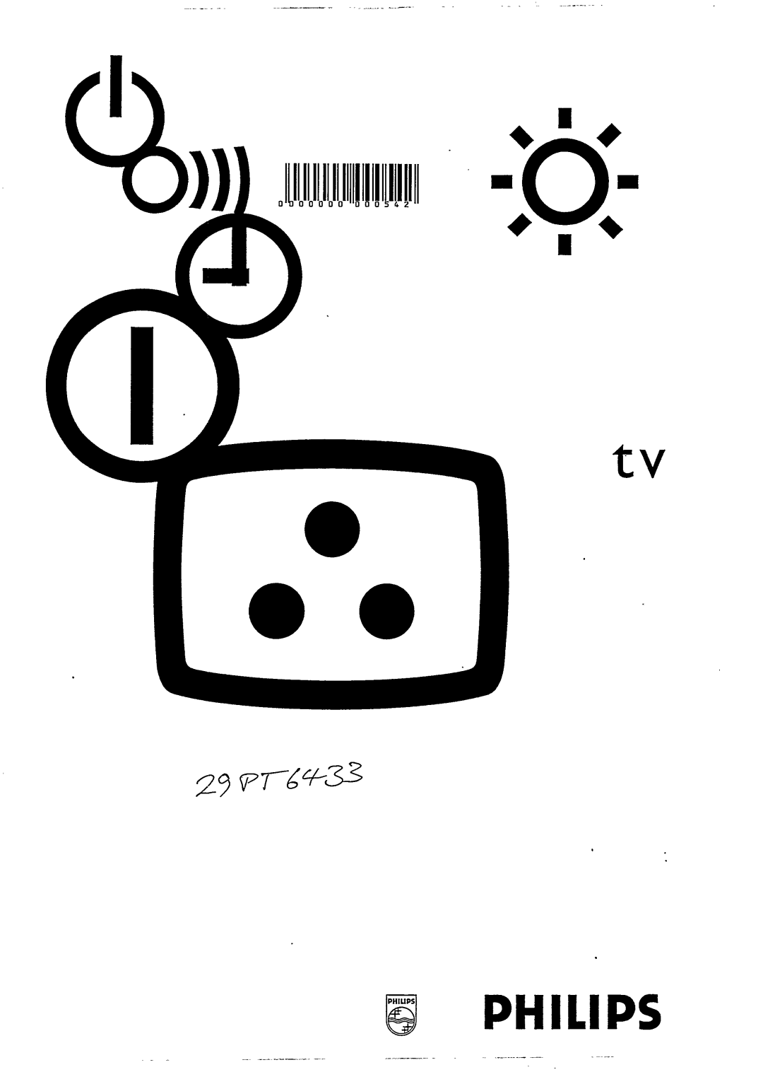 Philips 29PT6433 manual 