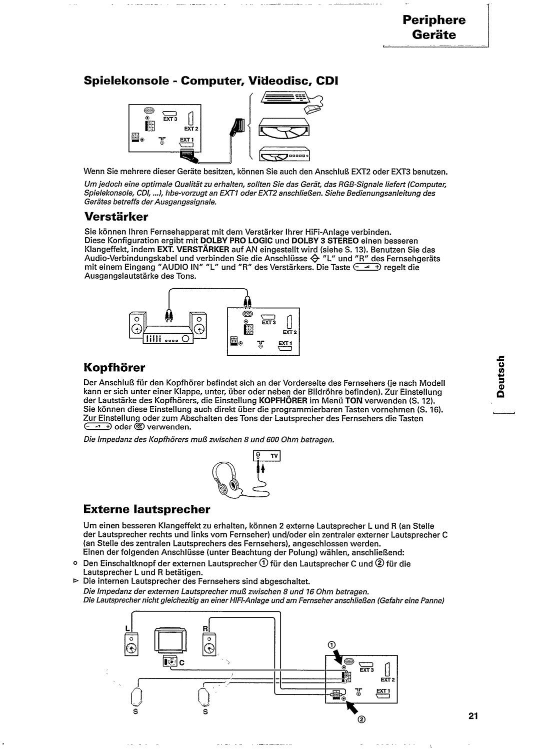 Philips 29PT722 B manual 