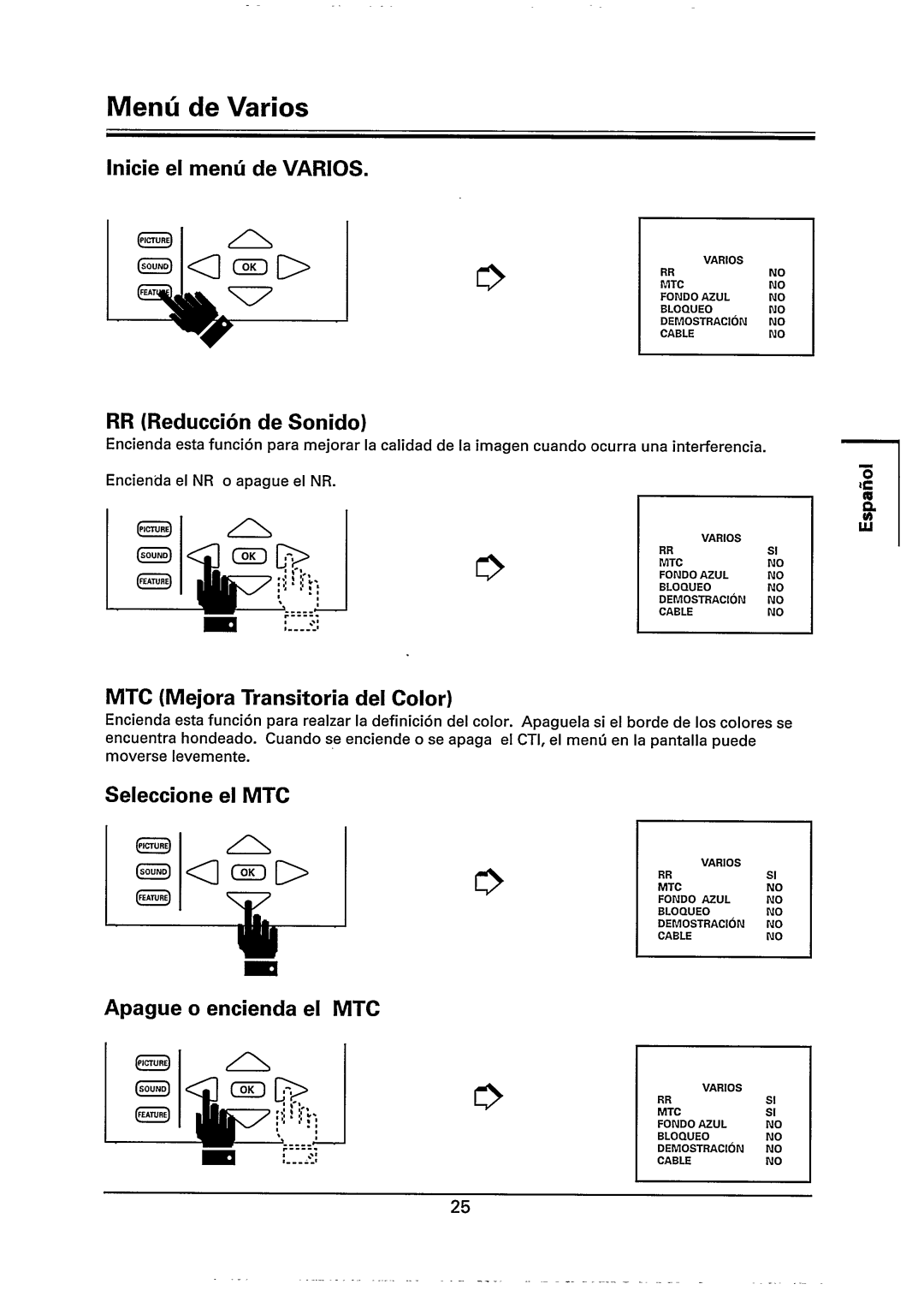 Philips 29PT785A manual 