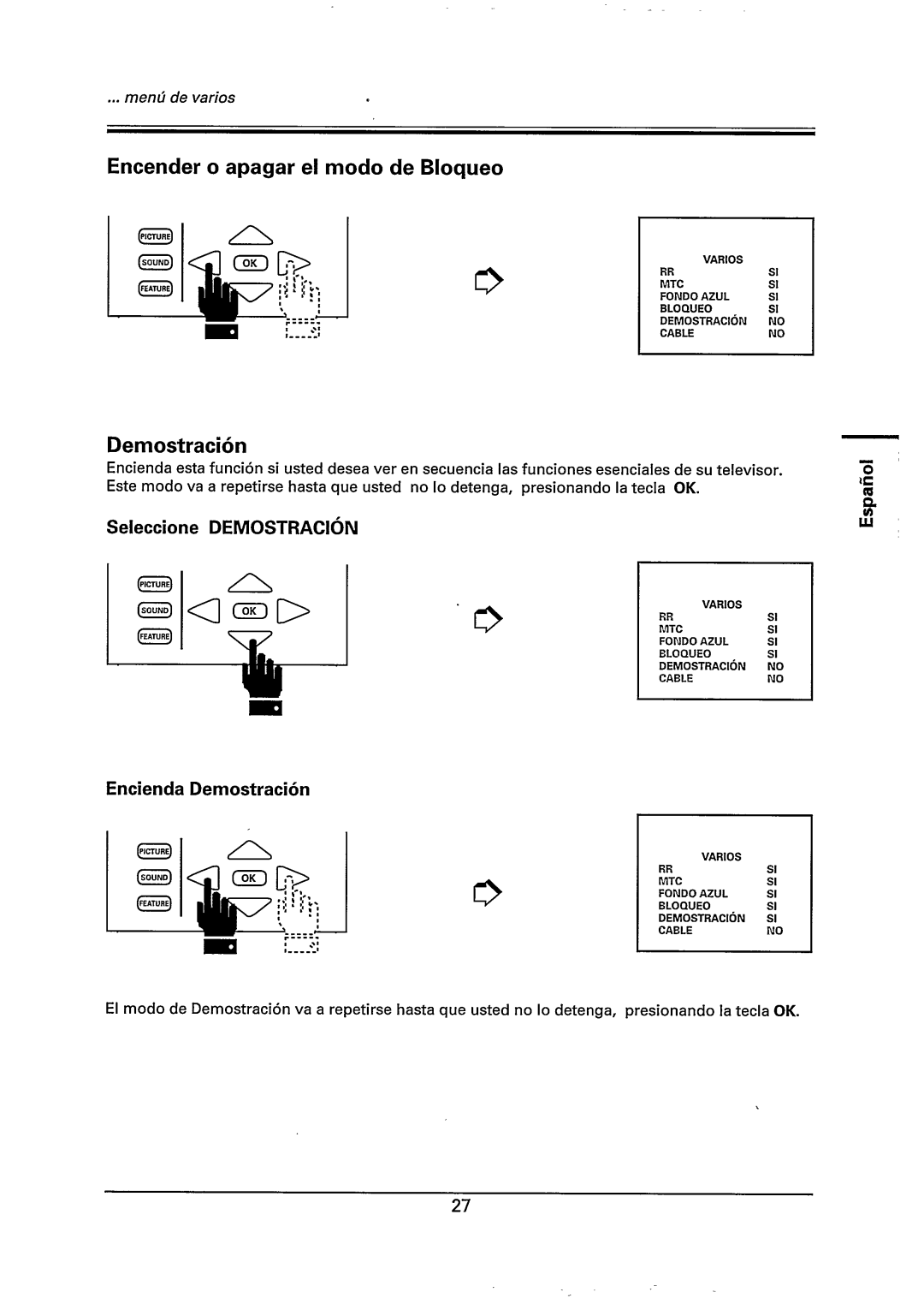 Philips 29PT785A manual 