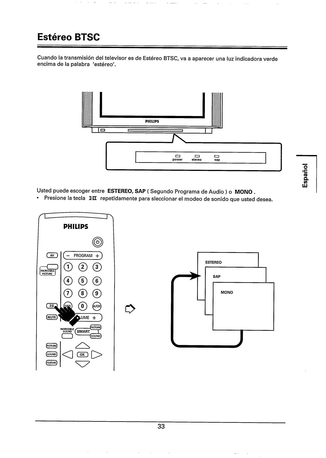 Philips 29PT785A manual 