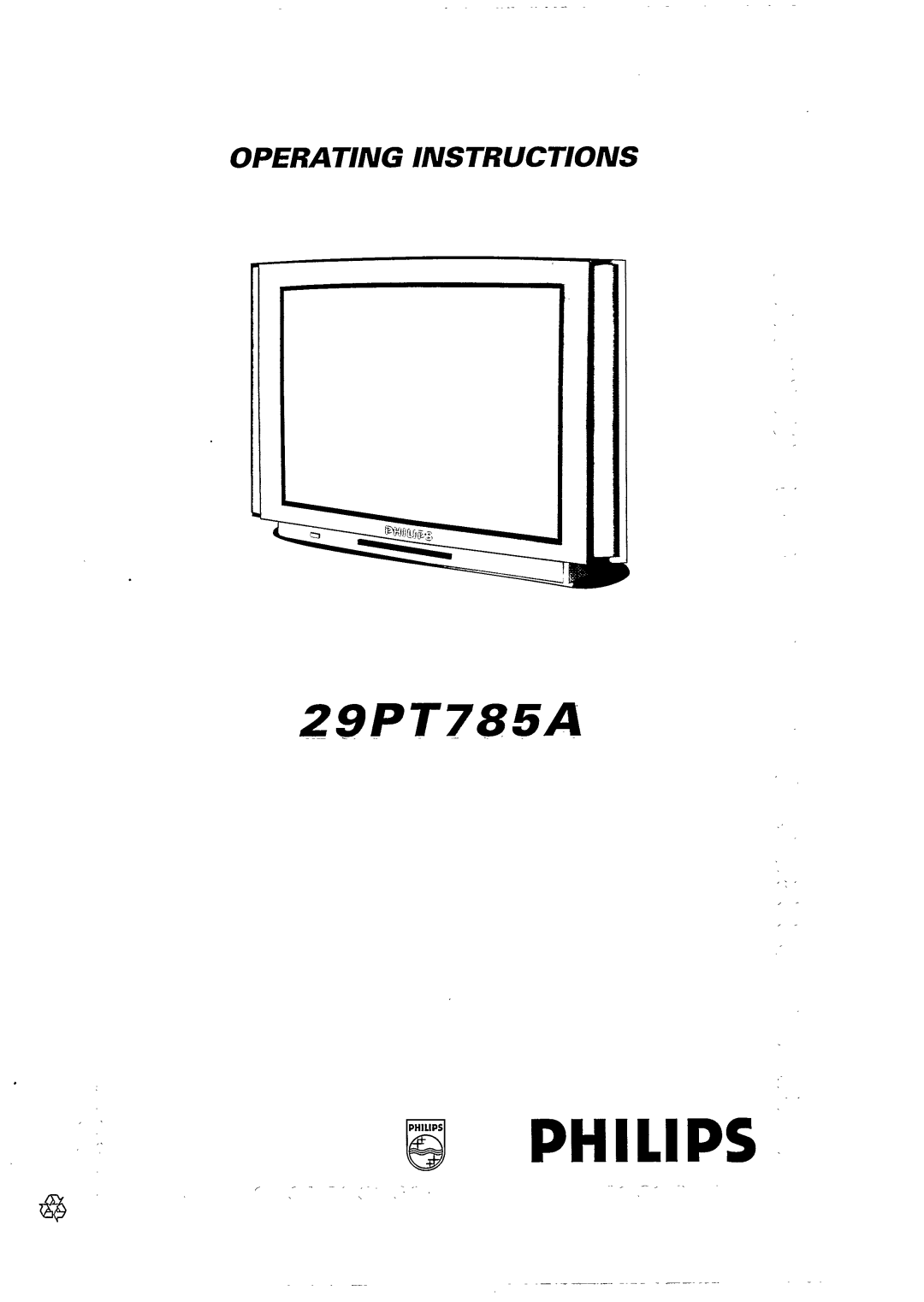 Philips 29PT785A/85R manual 