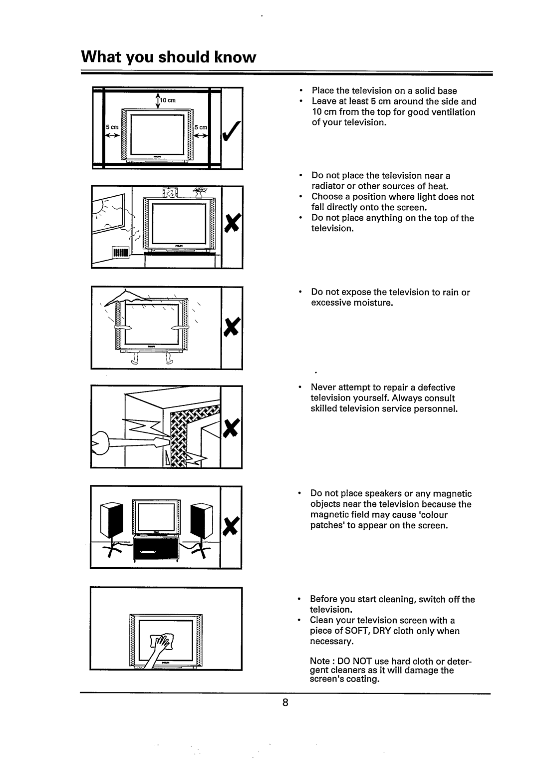 Philips 29PT785A/85R manual 