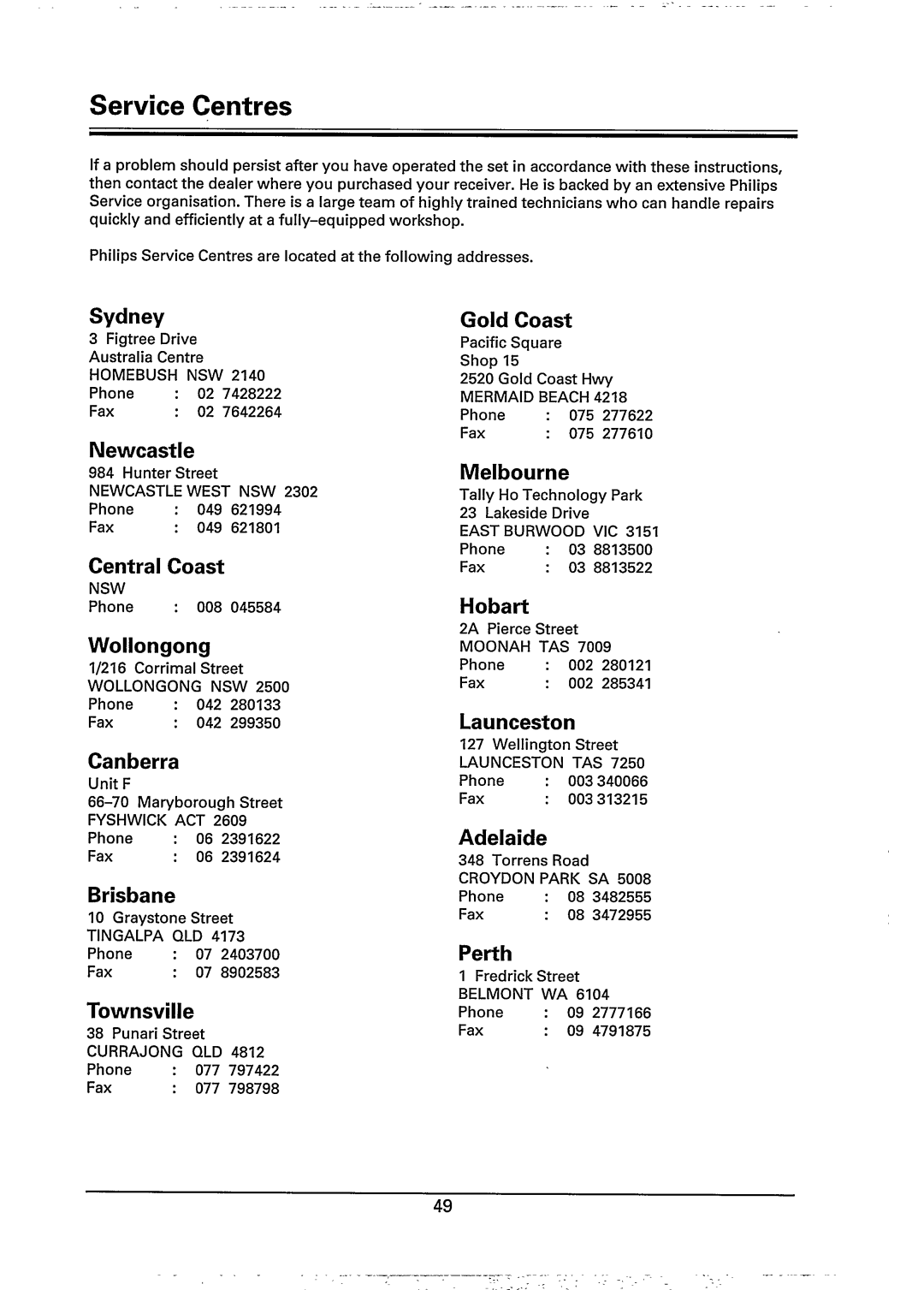 Philips 29PT760A, 29PT786A manual 