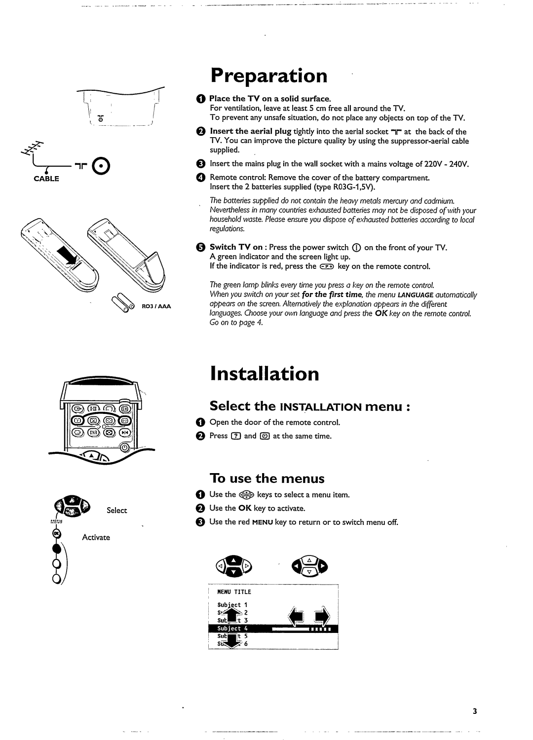 Philips 29PT8103/12 manual 