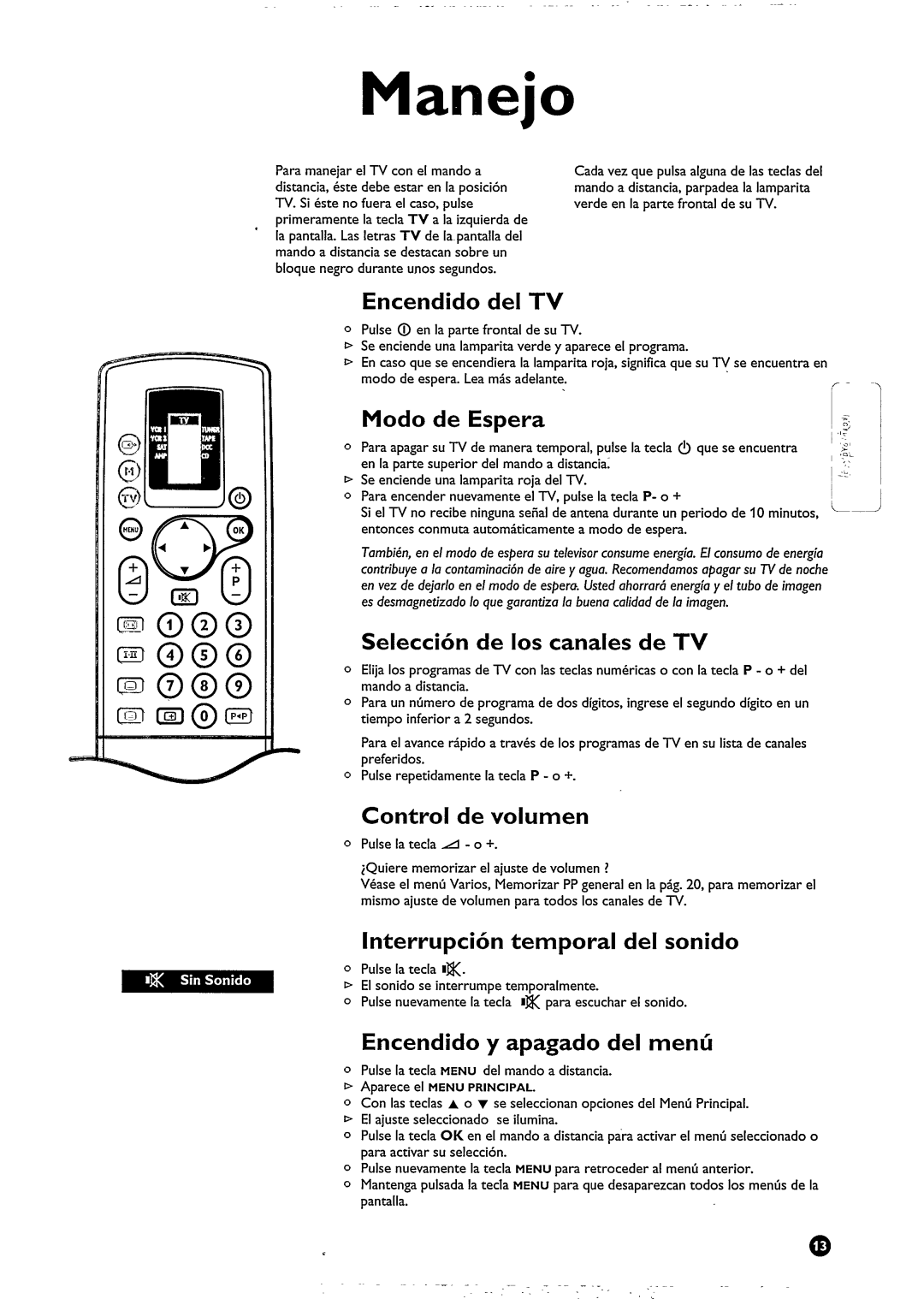 Philips 29PT828C manual 