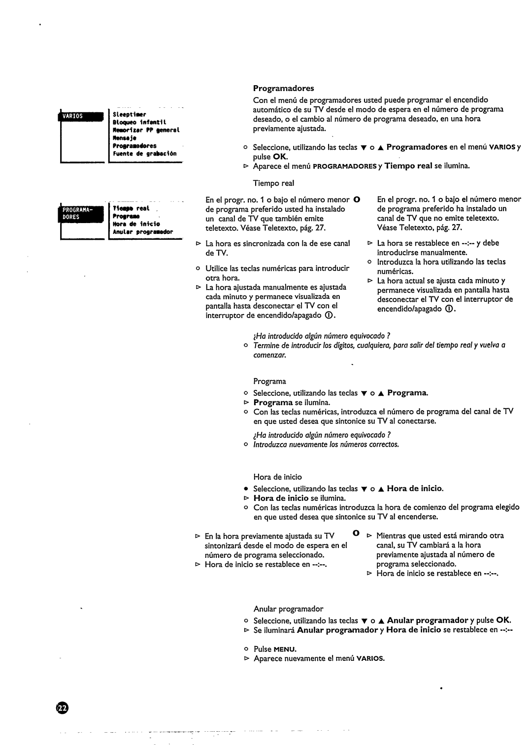 Philips 29PT828C manual 