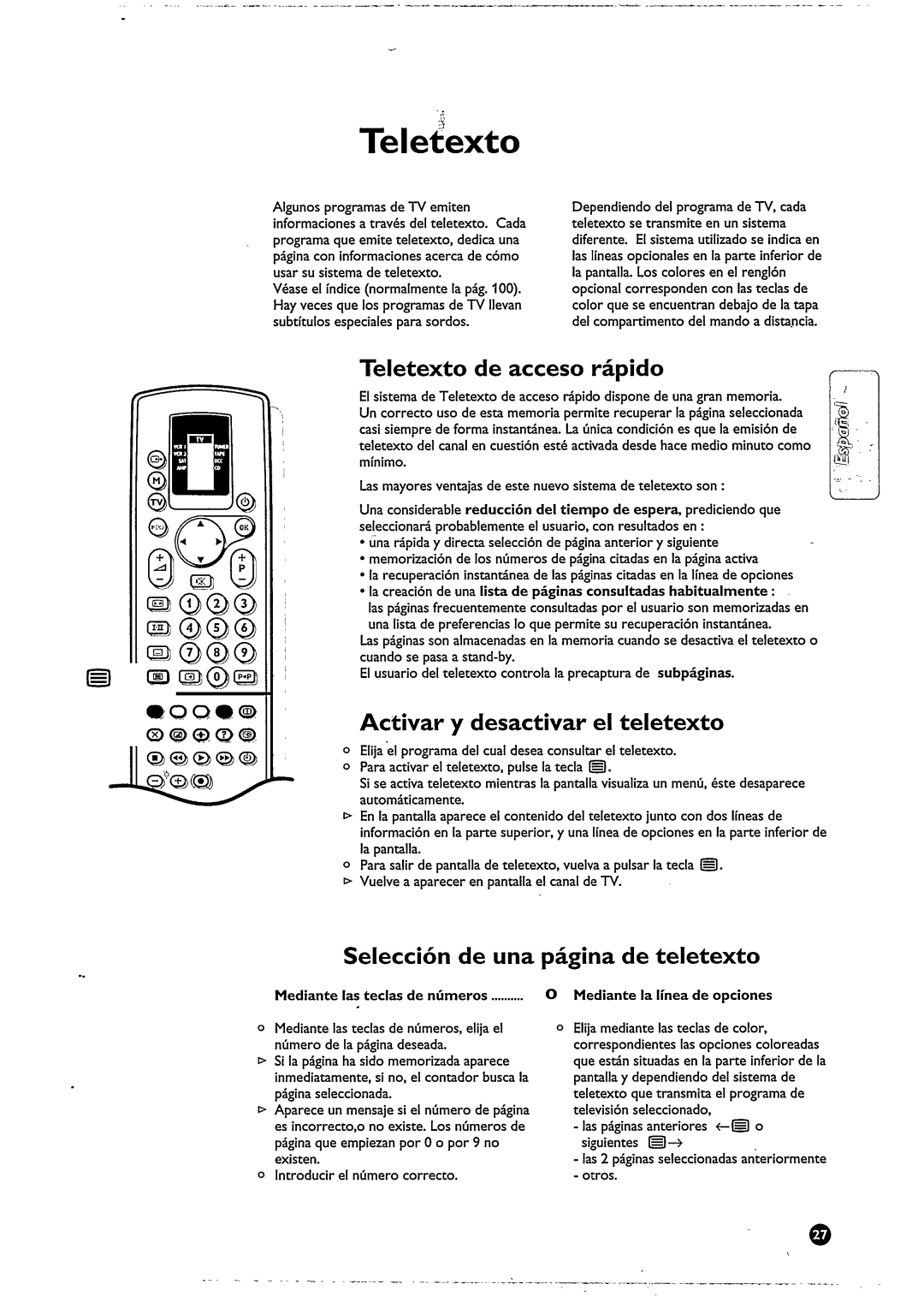 Philips 29PT828C manual 