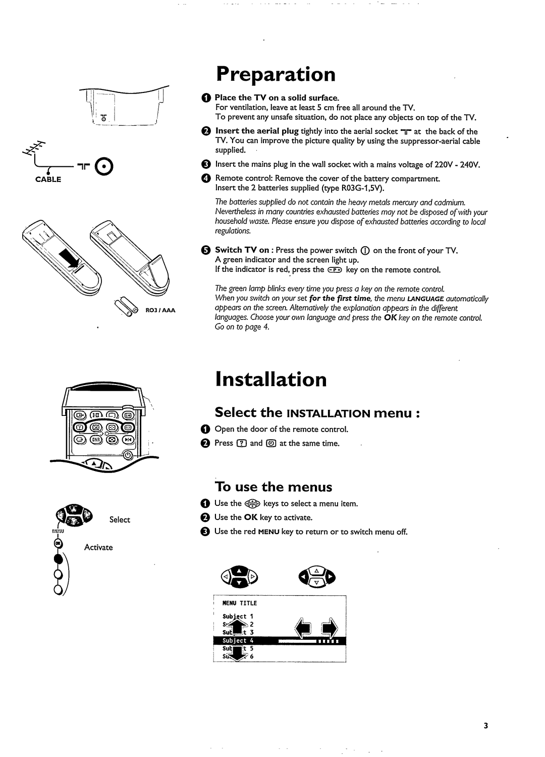 Philips 29PT8303/19 manual 