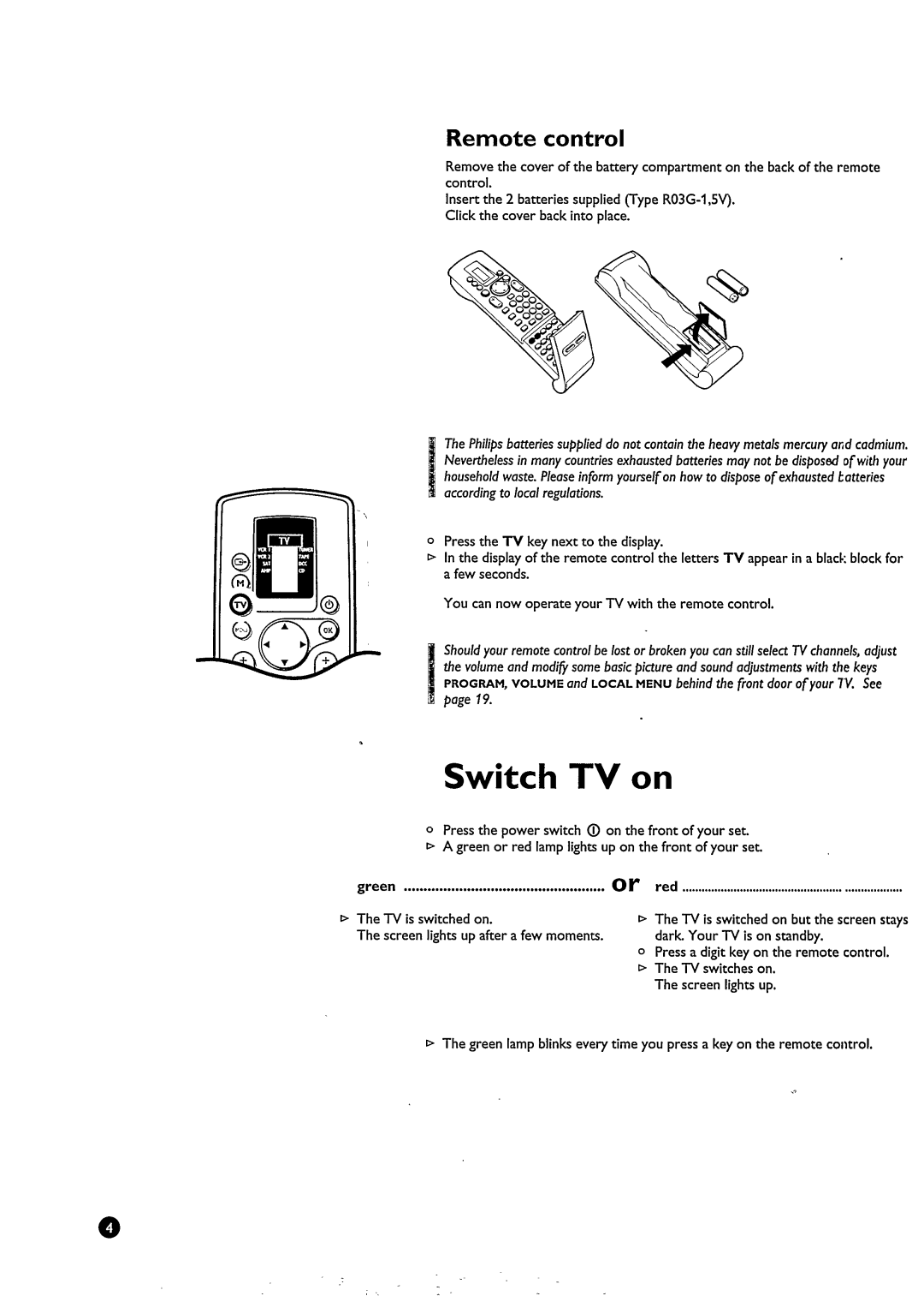 Philips 29PT9131 manual 