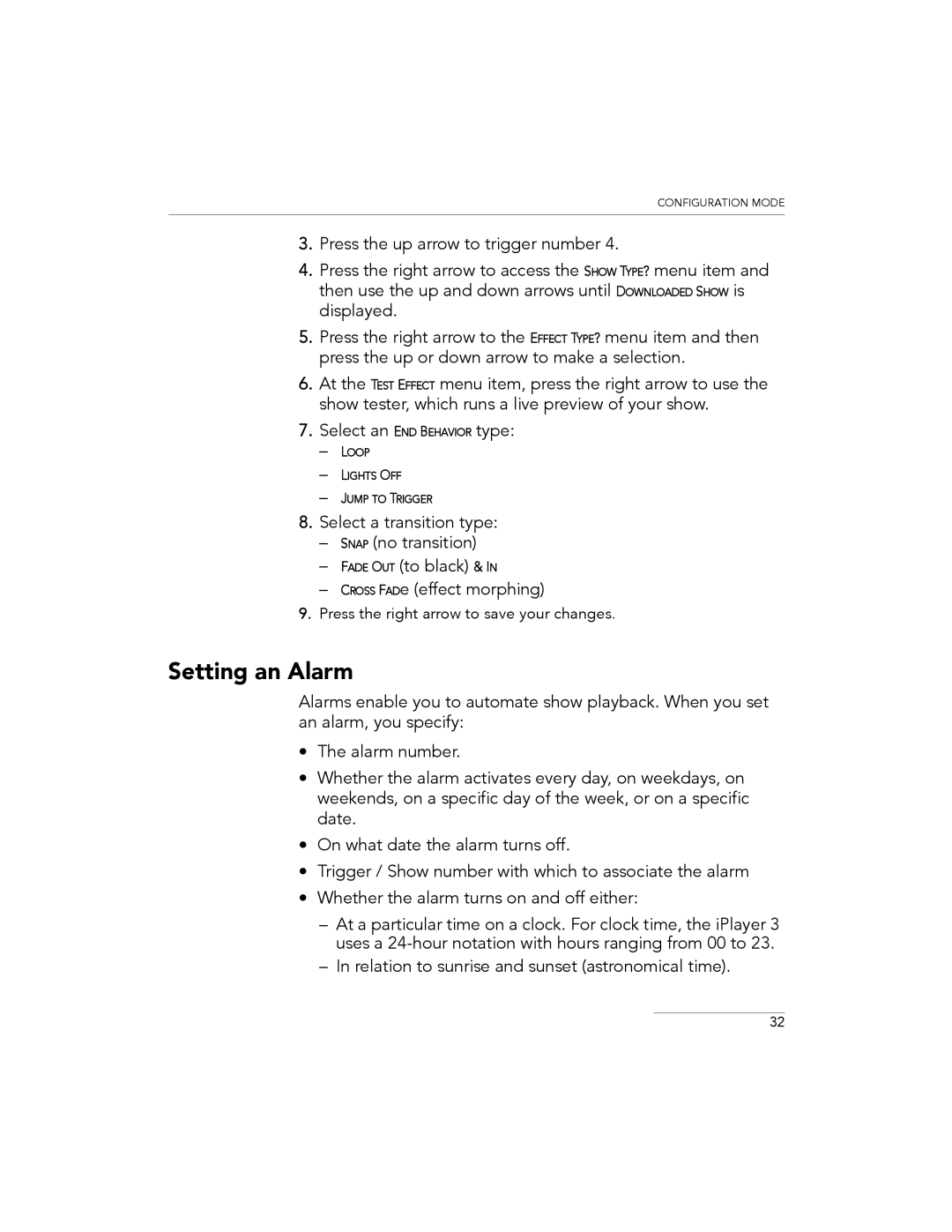 Philips 3 manual Setting an Alarm 