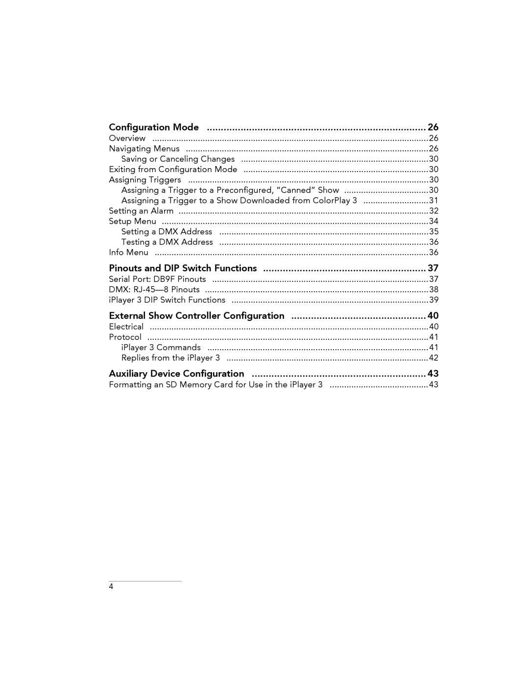 Philips 3 manual Pinouts and DIP Switch Functions 