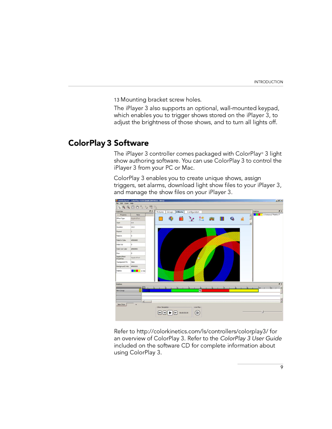 Philips manual ColorPlay 3 Software 