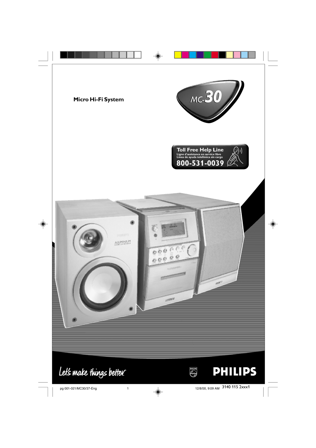 Philips manual MC-30 