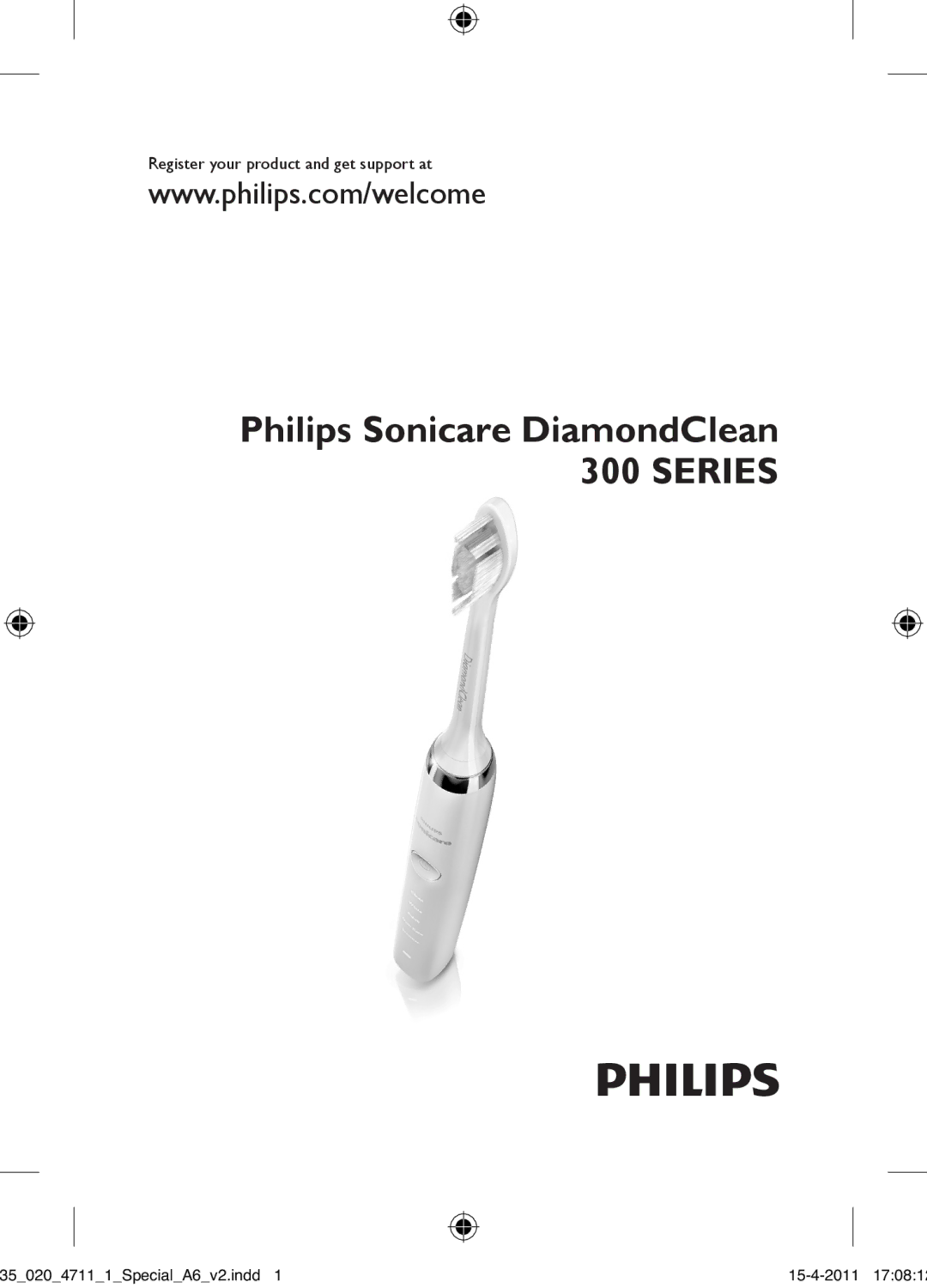 Philips 300 Series manual Philips Sonicare DiamondClean 300 SerieS 