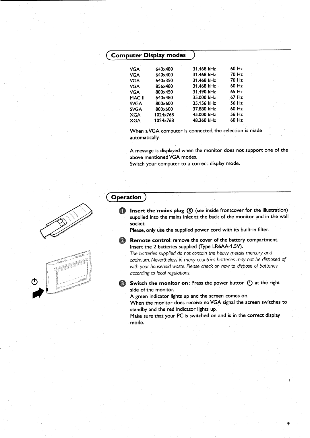 Philips 42FD9932/69G, 310430549941 manual 