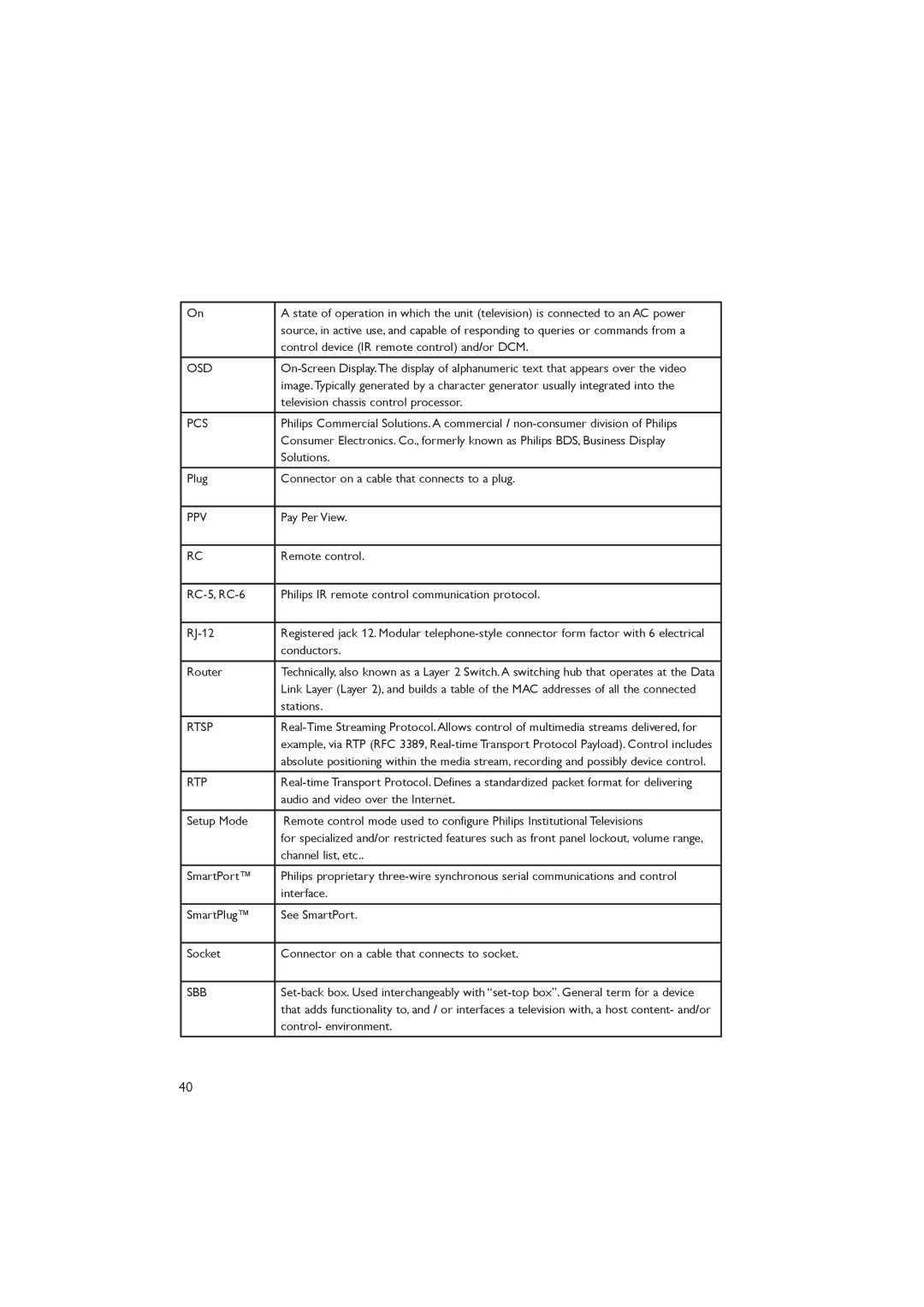 Philips 42HFL7580A/27, 32HFL5860D/27, 52HFL5580D/27, 37HFL5560D/27, 26HFL5830D/27 user manual Osd 