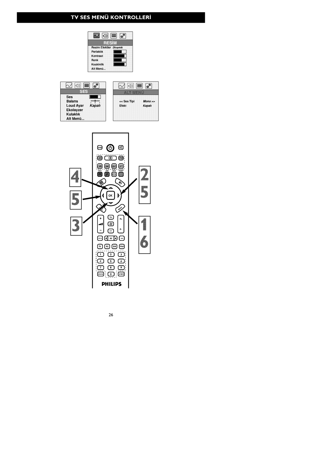 Philips 26PF1000/62, 32PF1000/62 manual 