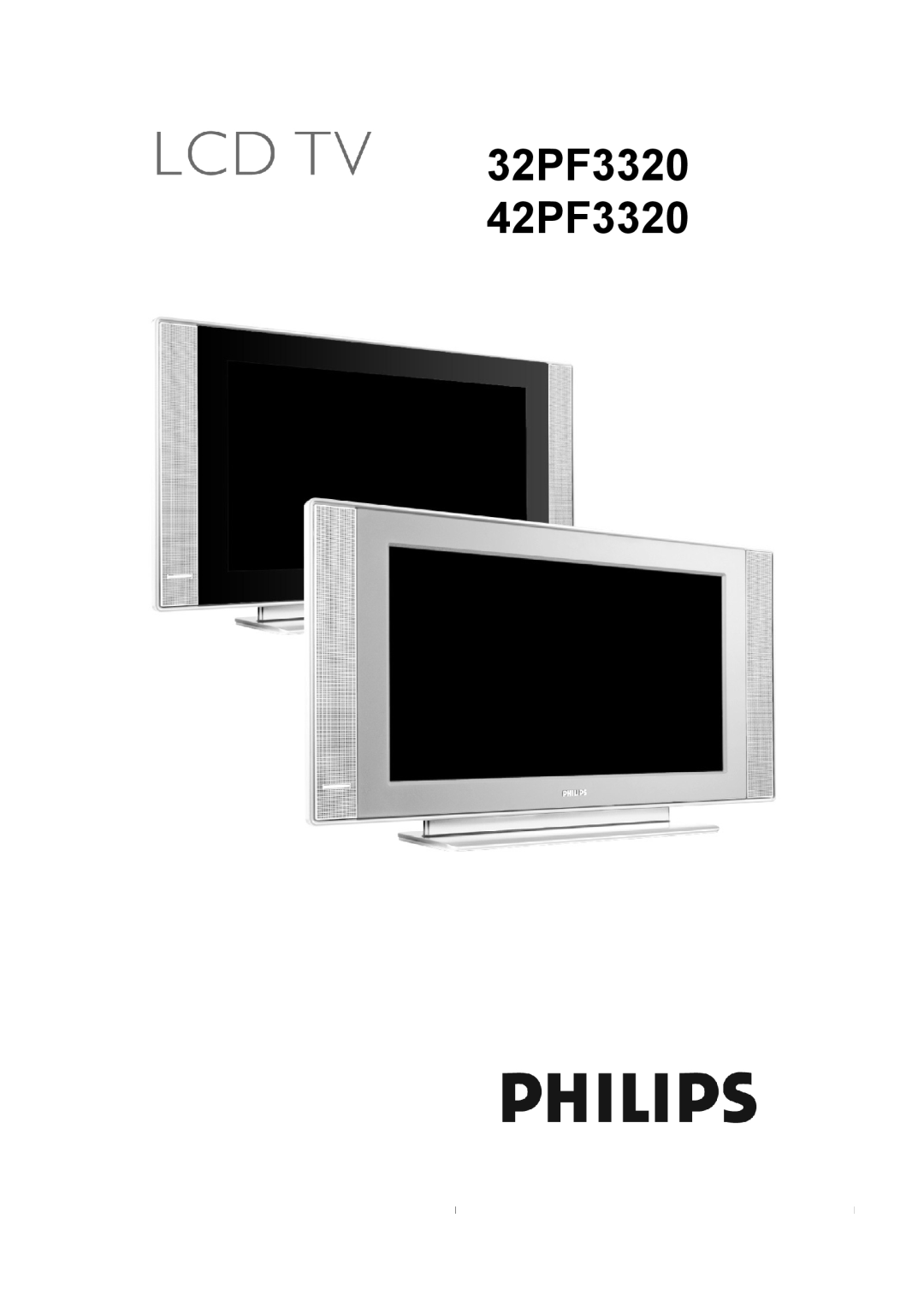 Philips manual 32PF3320 42PF3320 