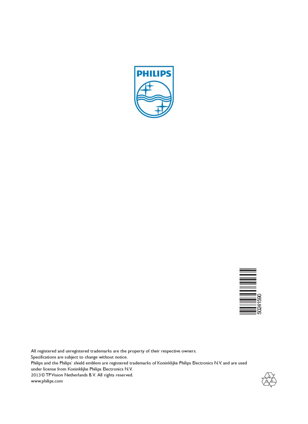 Philips 32PFL3008H/12 user manual 