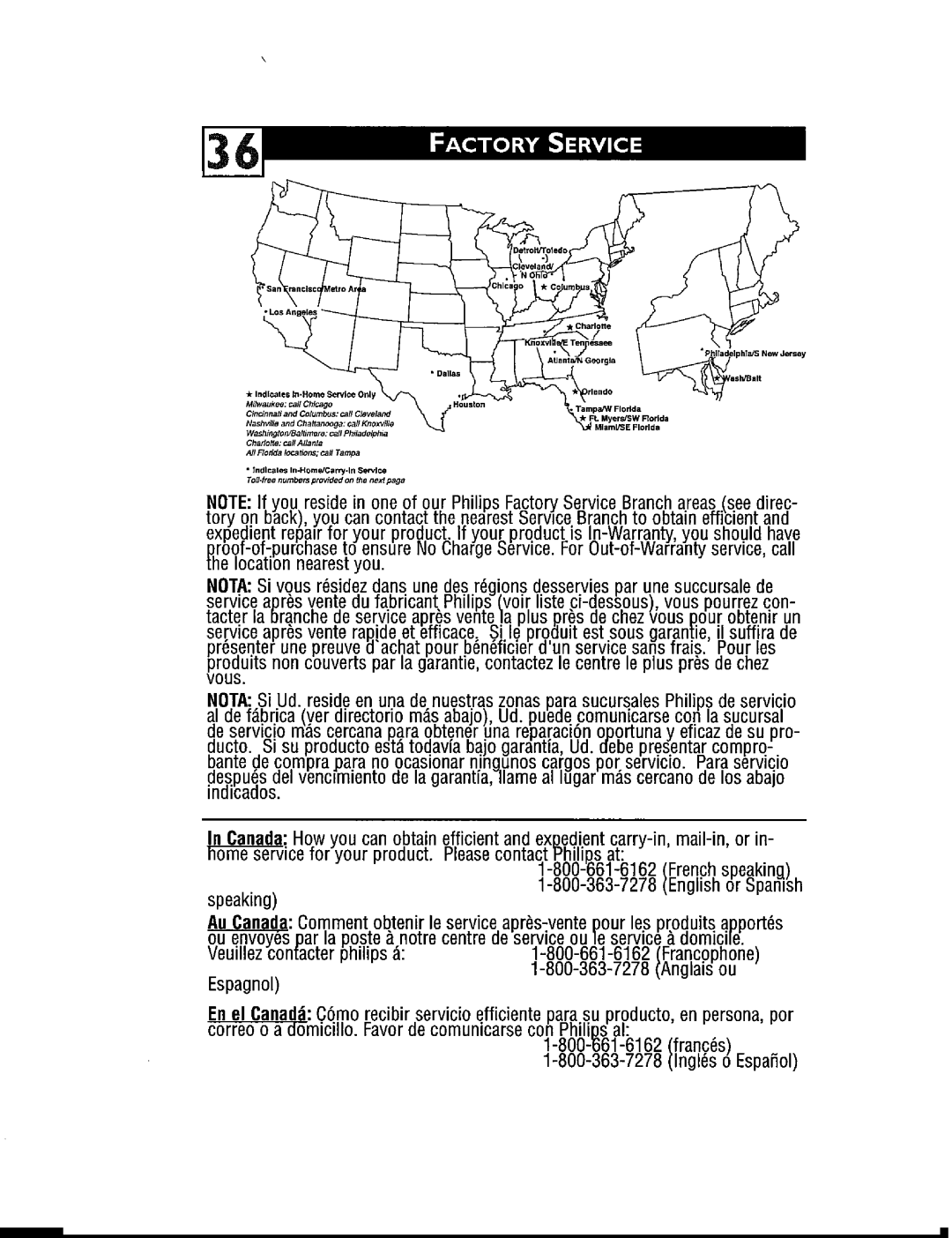 Philips 32PT6441 manual 