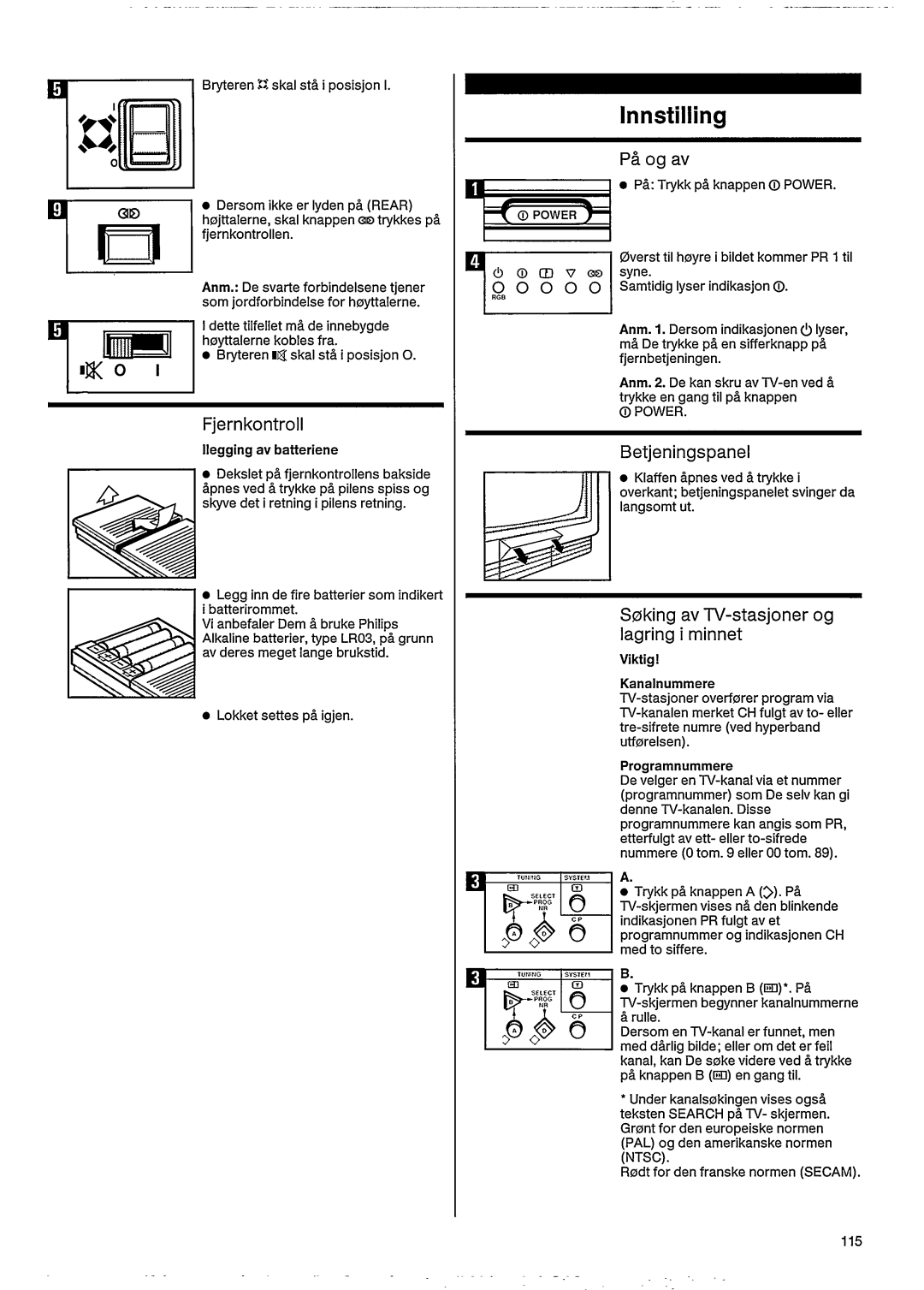 Philips 33CE7536 manual 