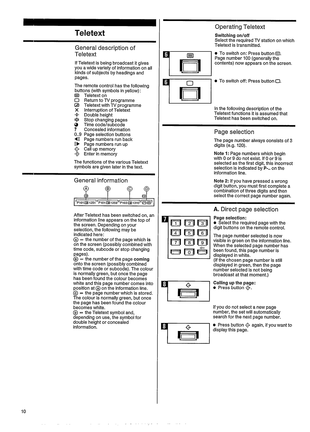 Philips 33CE7536 manual 