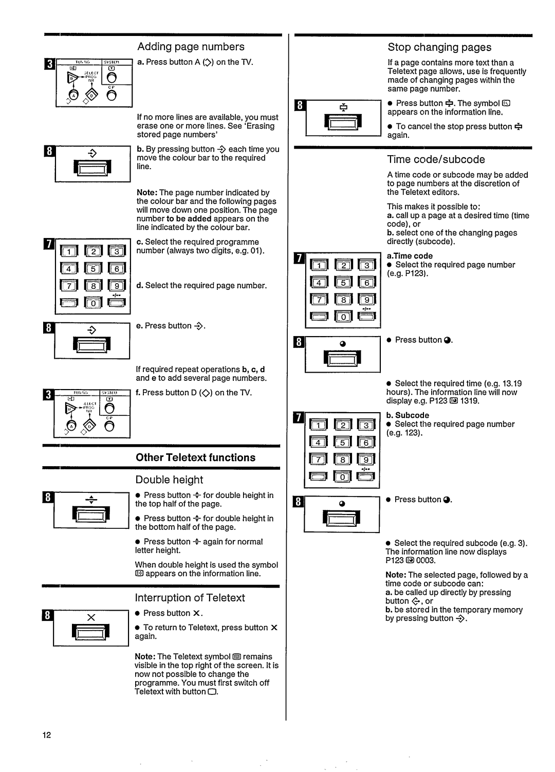 Philips 33CE7536 manual 