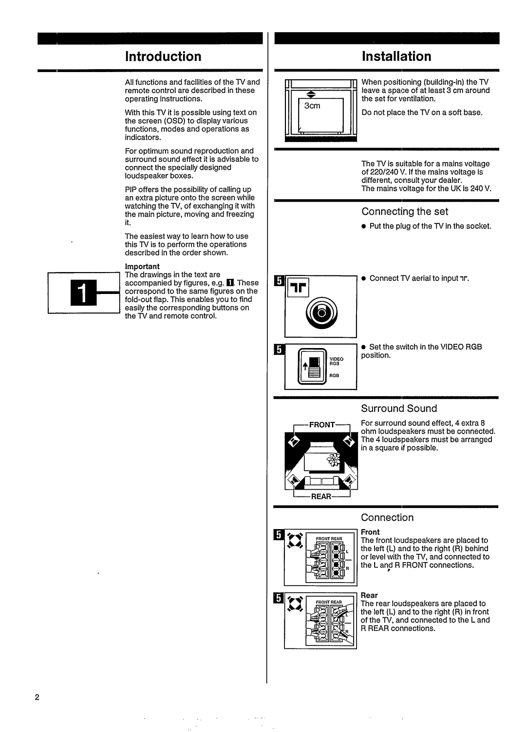 Philips 33CE7536 manual 