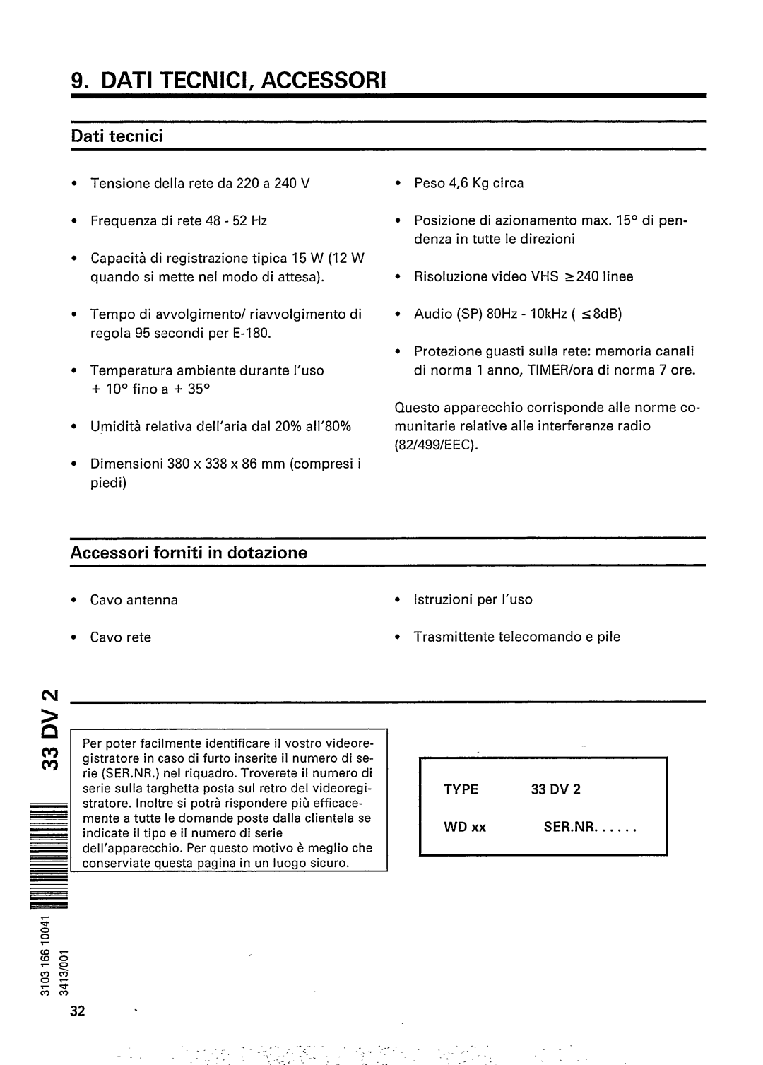 Philips 33DV2 manual 