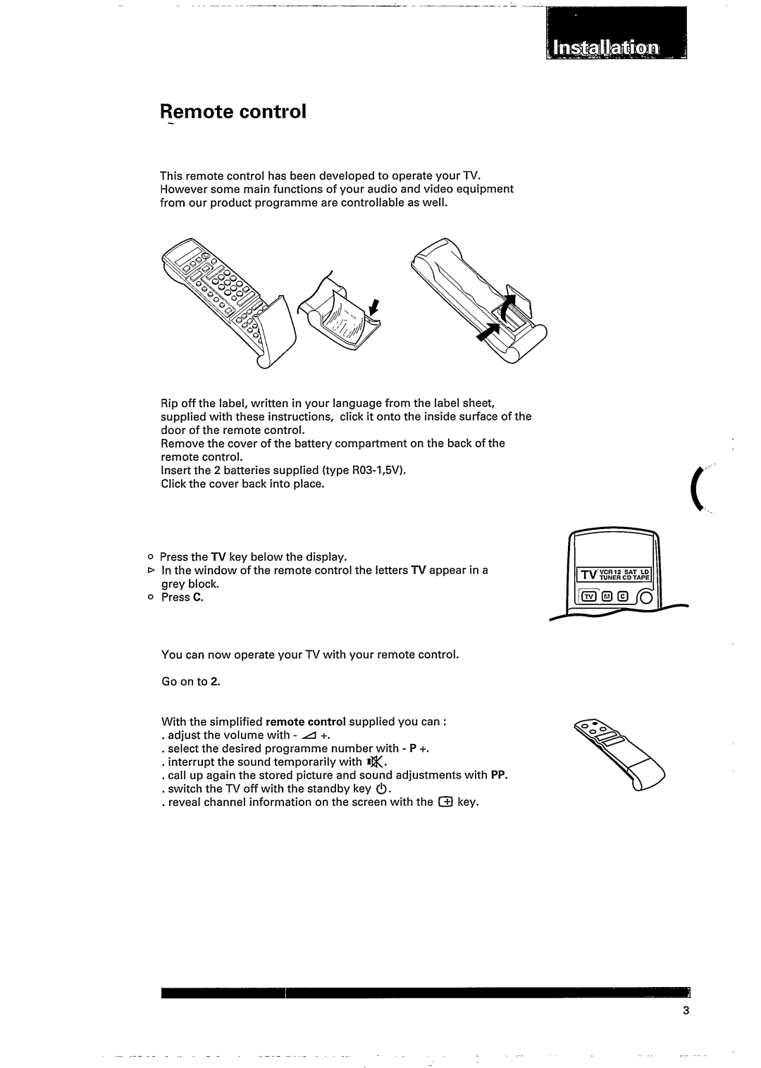 Philips 28ML8805, 33ML8905, 25ML8505 manual 