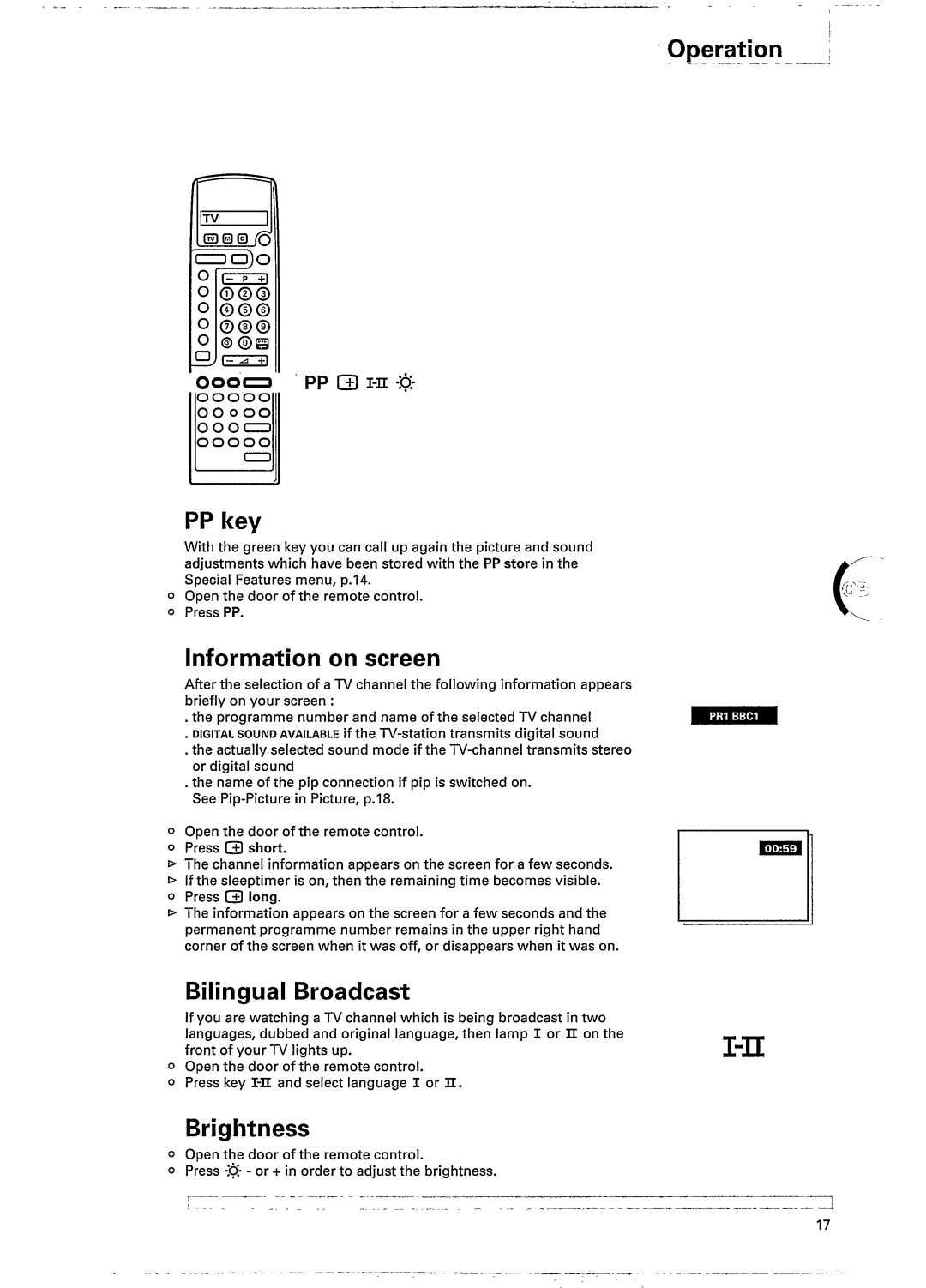 Philips 33SL5901 manual 