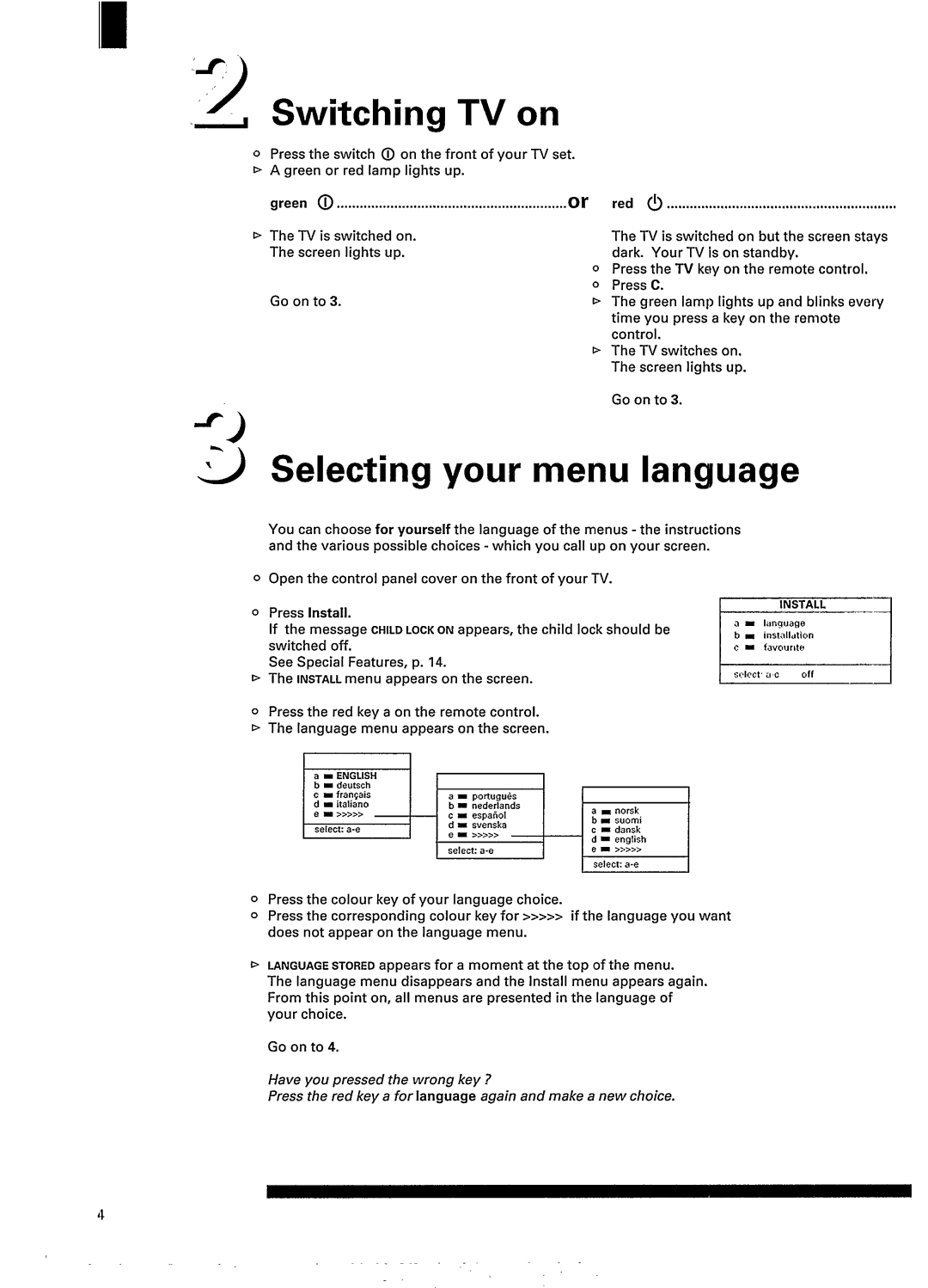 Philips 33SL5901 manual 