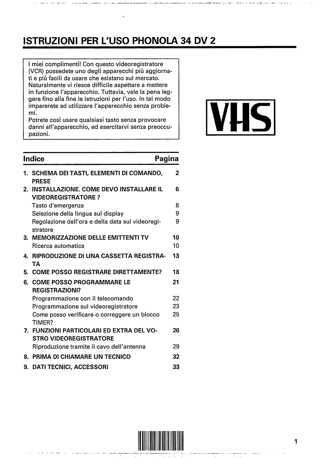 Philips 34DV2 manual 