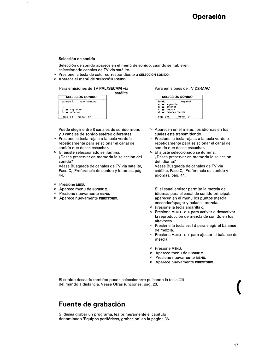 Philips 36LM8908 manual 