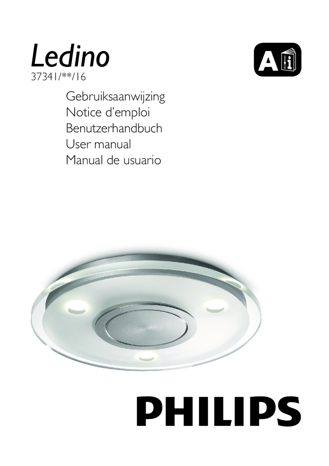 Philips 37341/48/16 user manual Ledino 