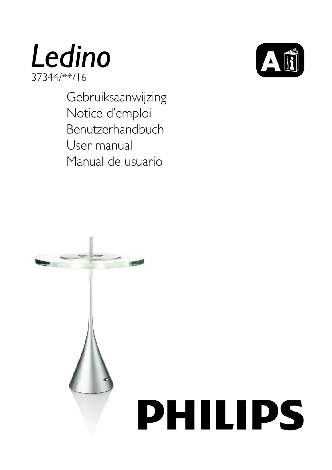 Philips 37344/48/16 user manual Ledino 