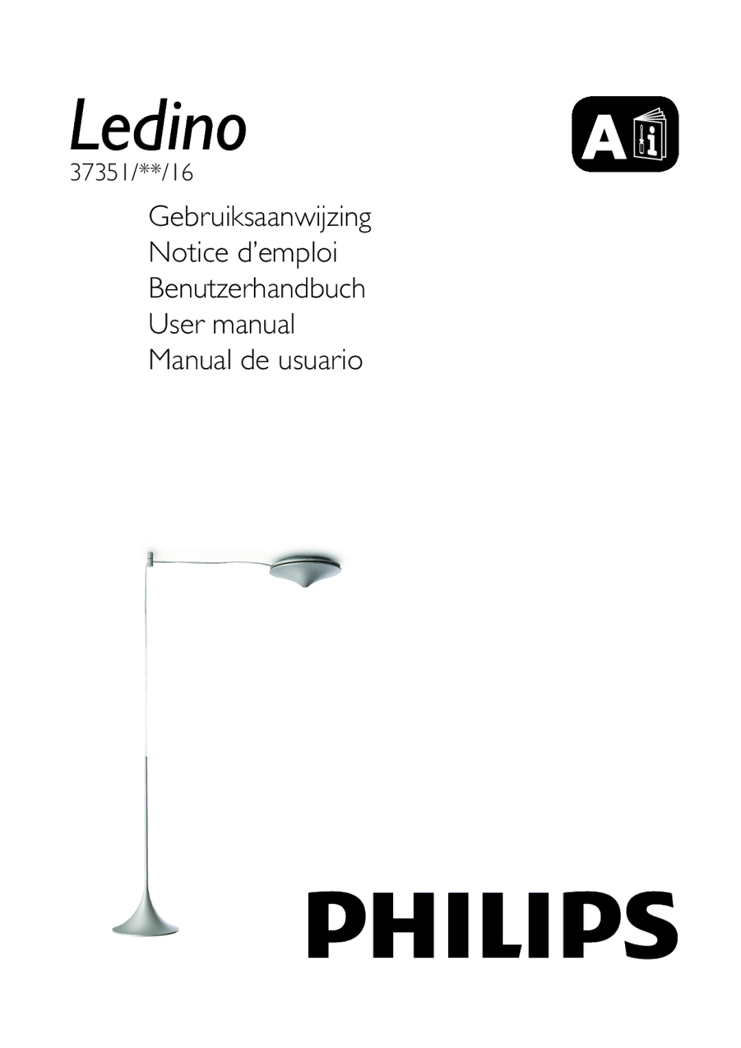 Philips 37351 user manual Ledino 