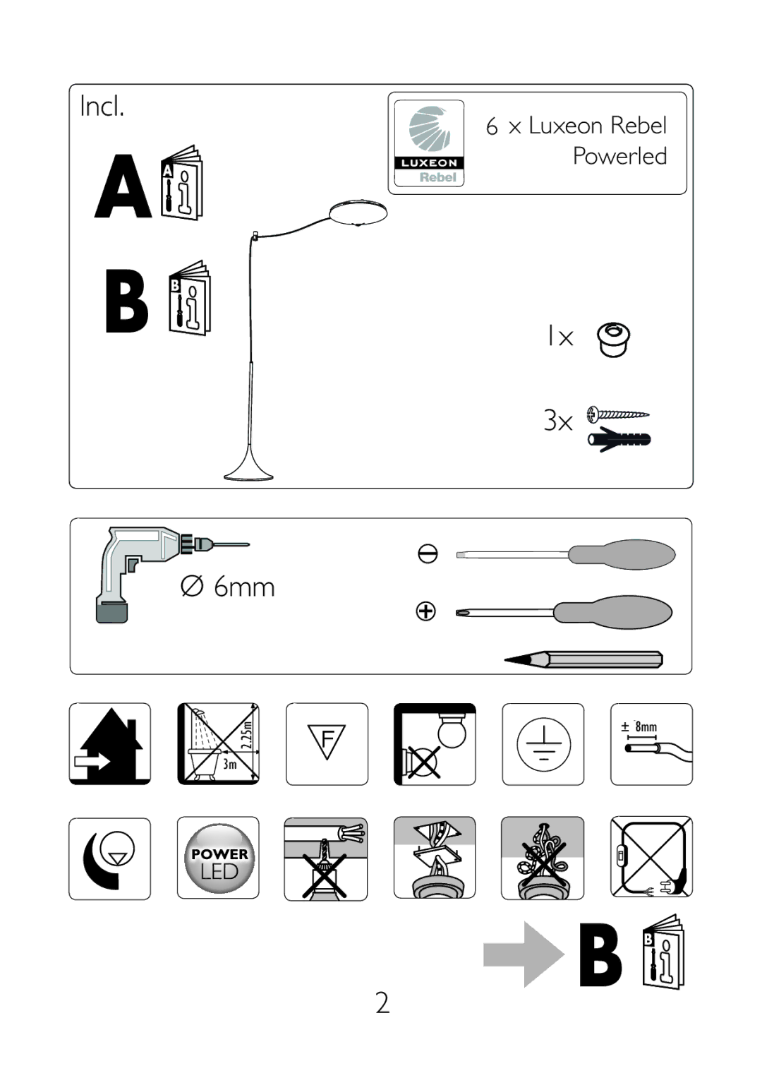 Philips 37351 user manual Incl 