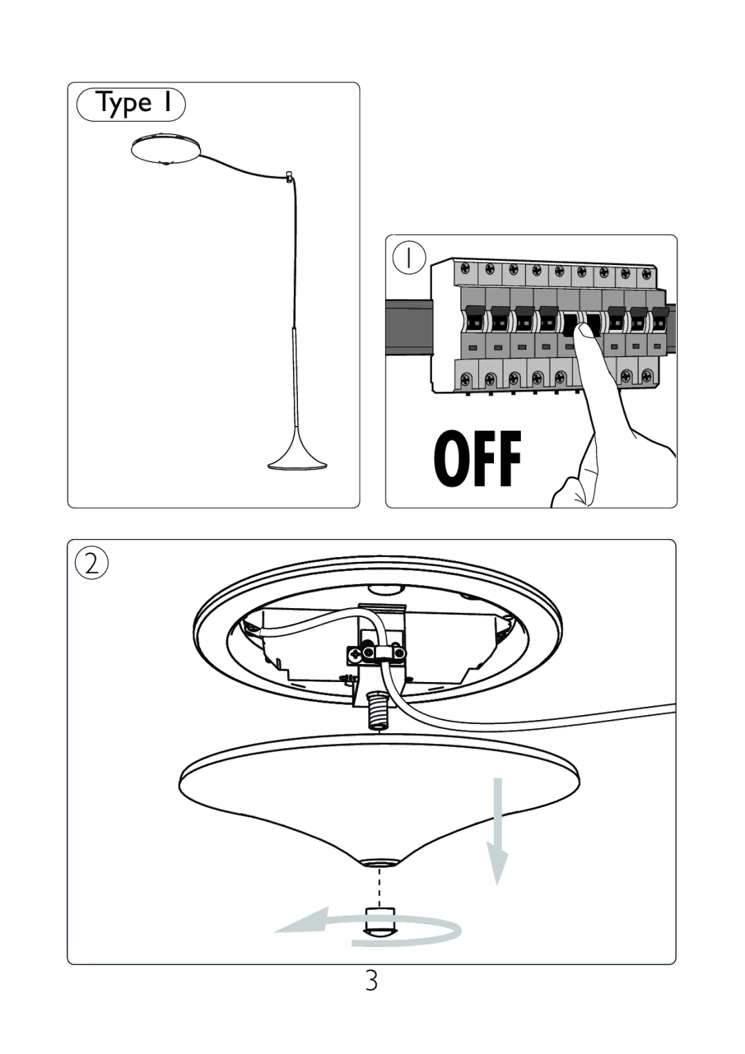 Philips 37351 user manual Type 