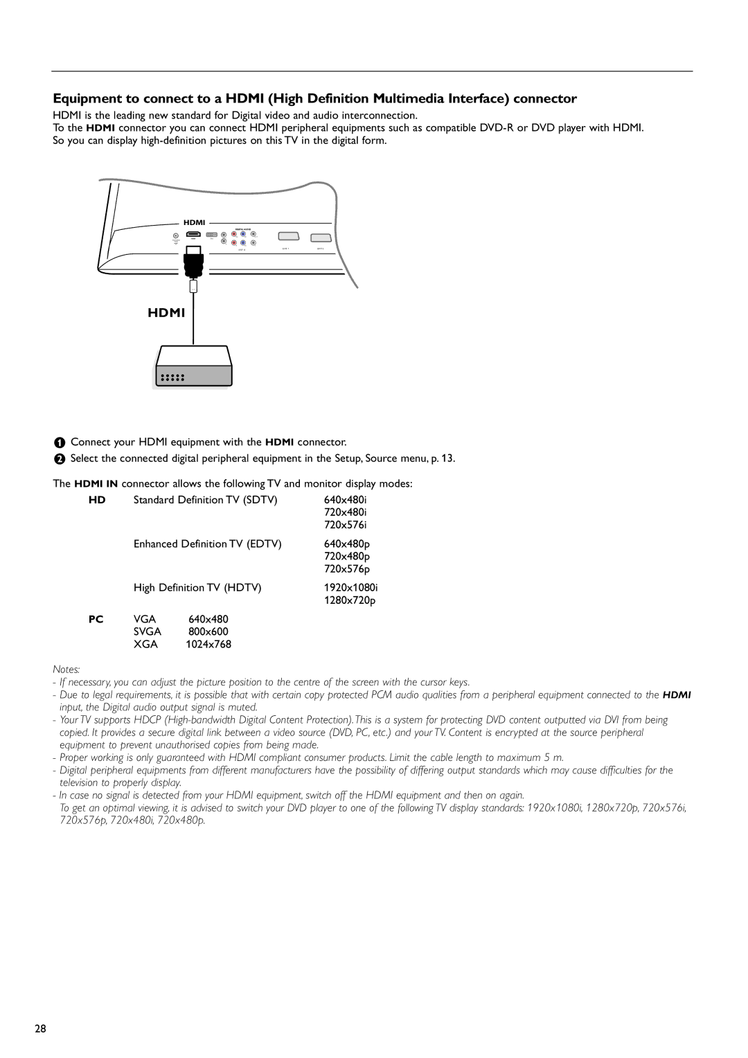 Philips 37PF9730/10 instruction manual Hdmi 